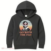 Nurse Practitioner Florence Go With The Flo Kids Hoodie thumb 0