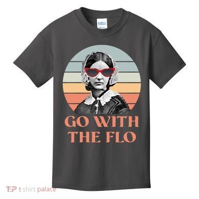 Nurse Practitioner Florence Go With The Flo Kids T-Shirt
