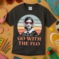 Nurse Practitioner Florence Go With The Flo Kids T-Shirt thumb 3