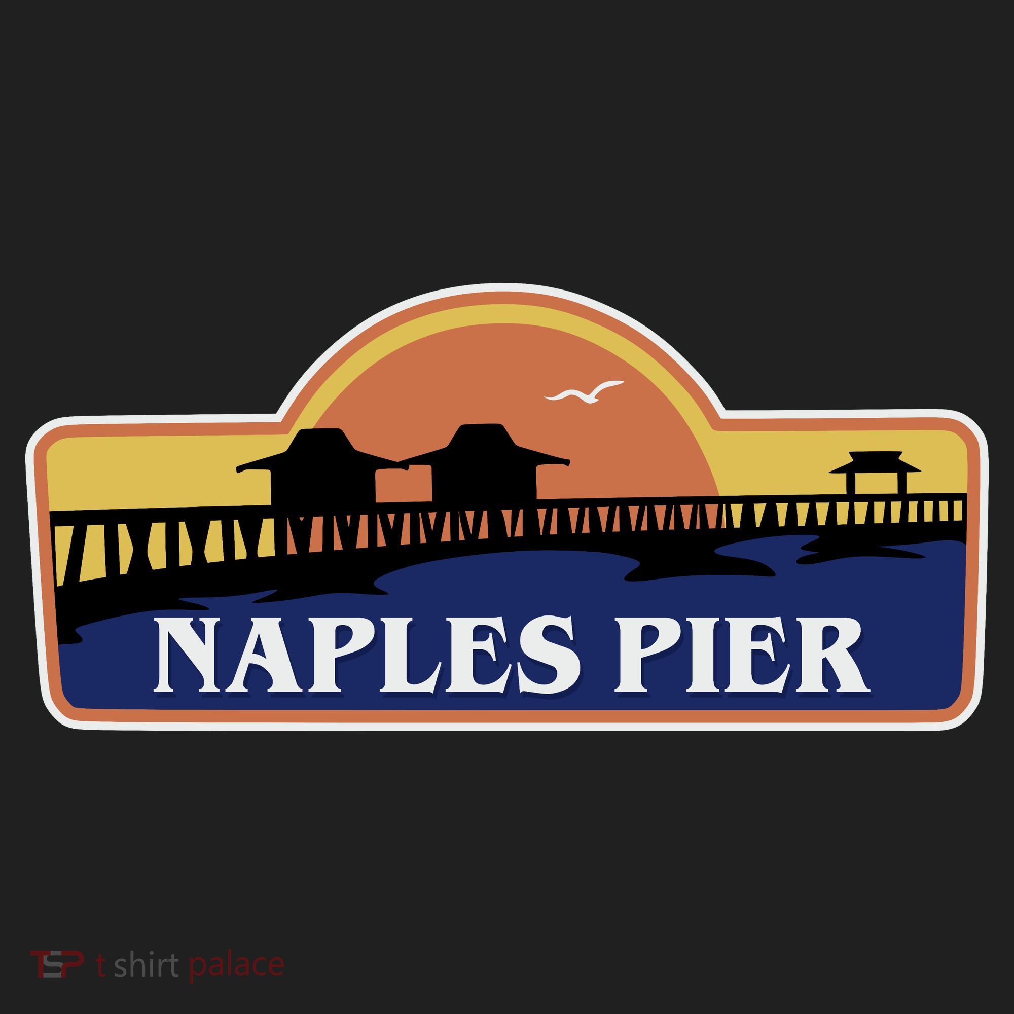 Naples Pier Florida Tumbler