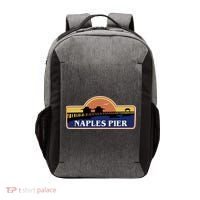 Naples Pier Florida Vector Backpack thumb 0