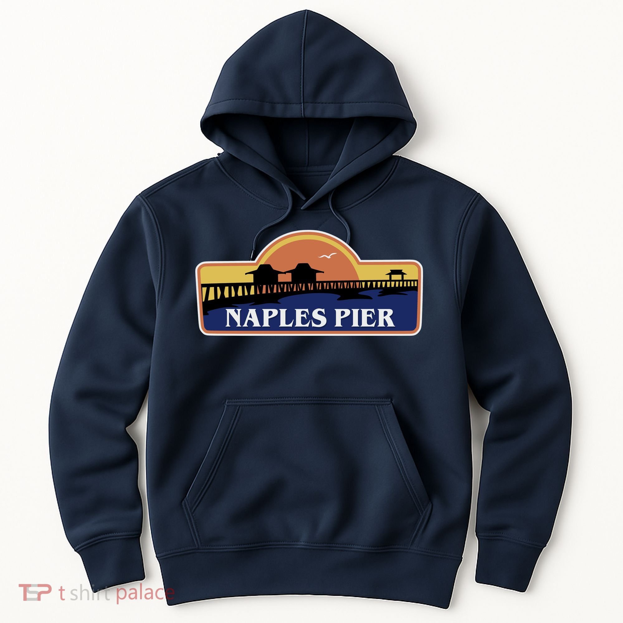 Naples Pier Florida Hoodie