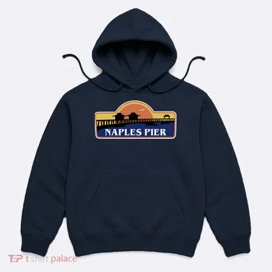 Naples Pier Florida Hoodie