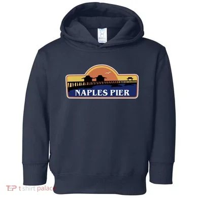 Naples Pier Florida Toddler Hoodie