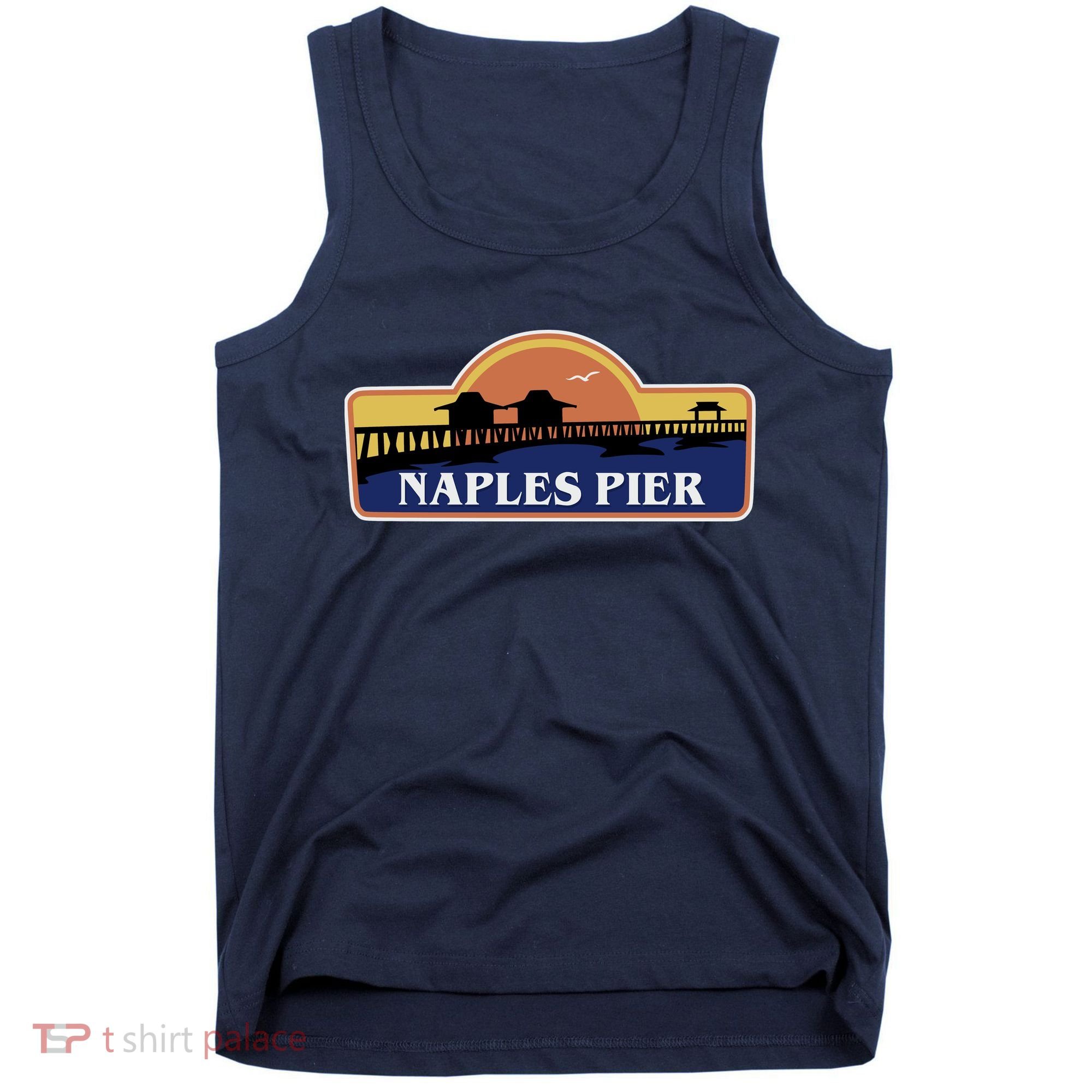 Naples Pier Florida Tank Top