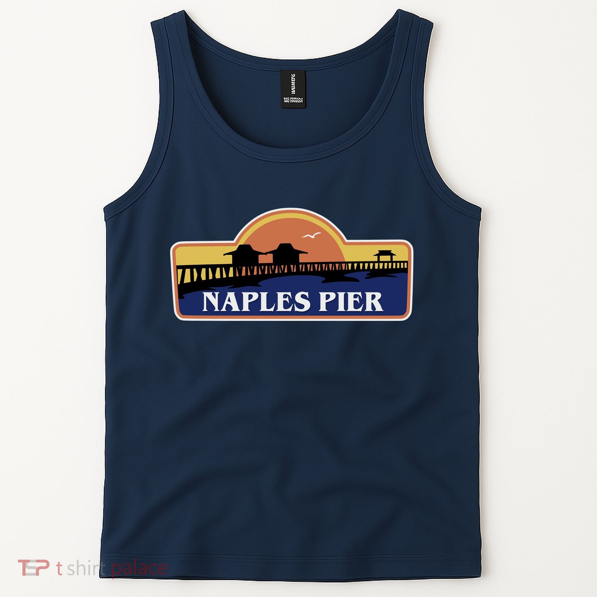 Naples Pier Florida Tank Top
