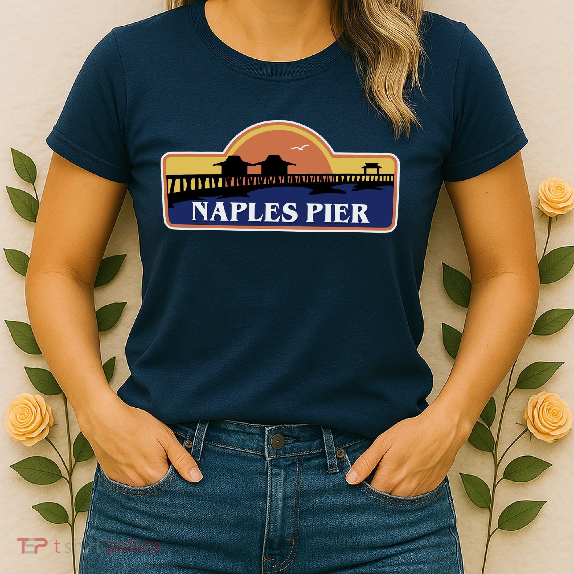 Naples Pier Florida Women's T-Shirt