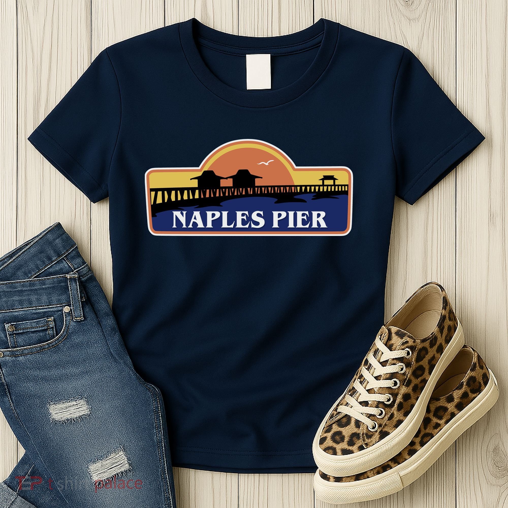 Naples Pier Florida Women's T-Shirt