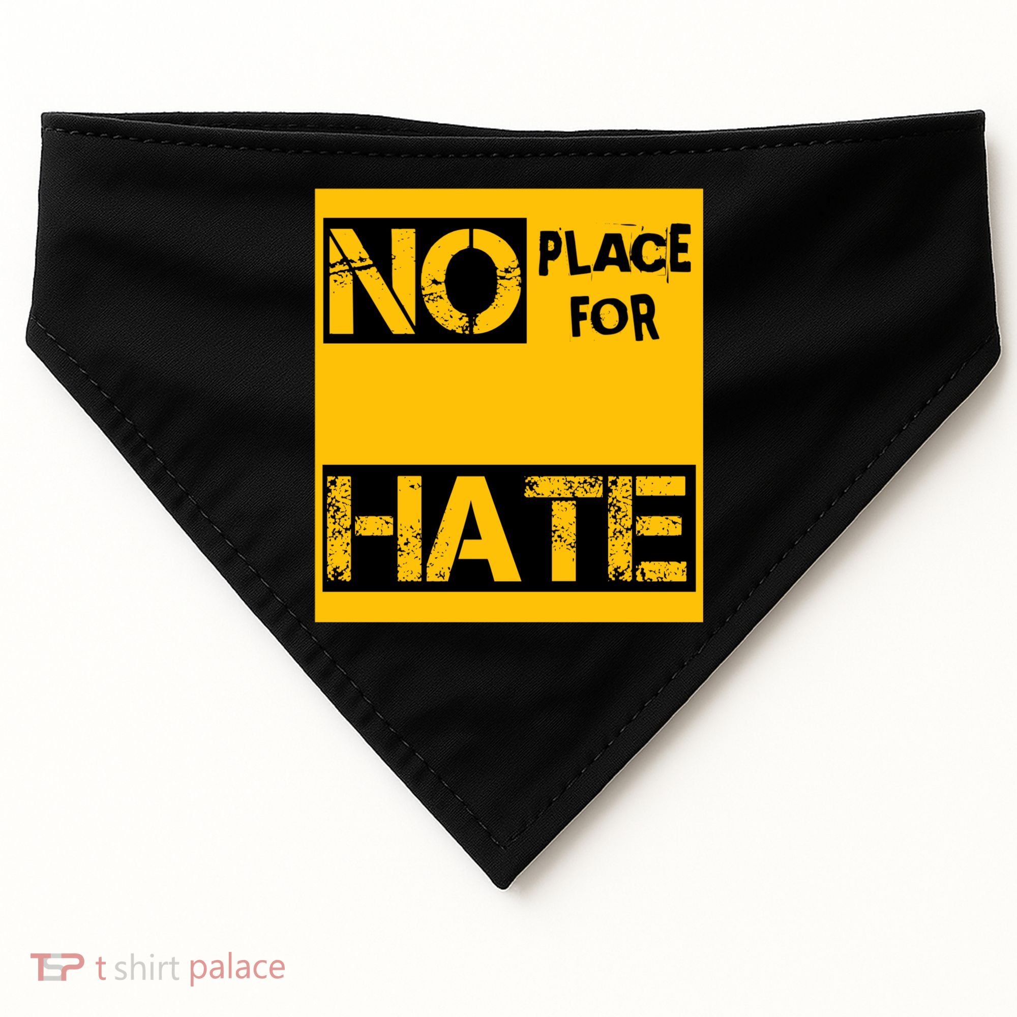 No Place For Hate USA-Made Doggie Bandana
