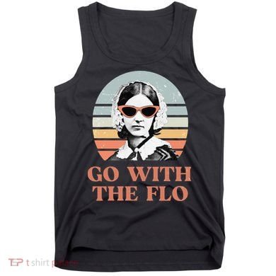 Nurse Practitioner Florence Nightingale Go With The Flo Design Tank Top