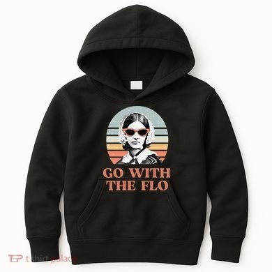 Nurse Practitioner Florence Nightingale Go With The Flo Design Kids Hoodie