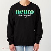 Neurodivergent Pride For Autism ADHD And ASD Awareness Women's Sweatshirt thumb 0