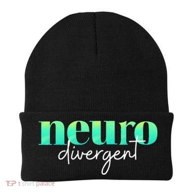 Neurodivergent Pride For Autism ADHD And ASD Awareness Beanie