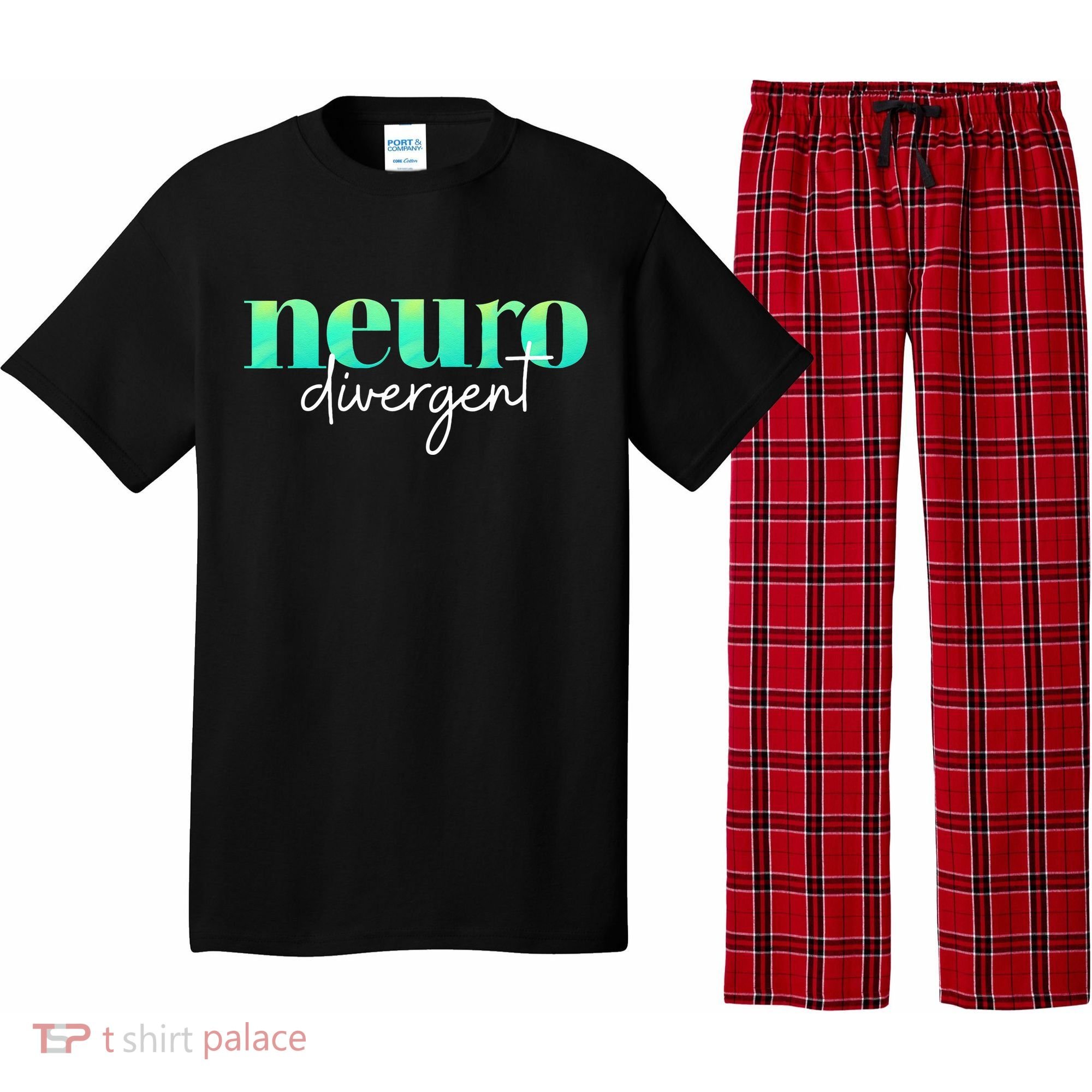 Neurodivergent Pride For Autism ADHD And ASD Awareness Pajama Set