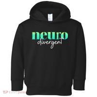 Neurodivergent Pride For Autism ADHD And ASD Awareness Toddler Hoodie thumb 0