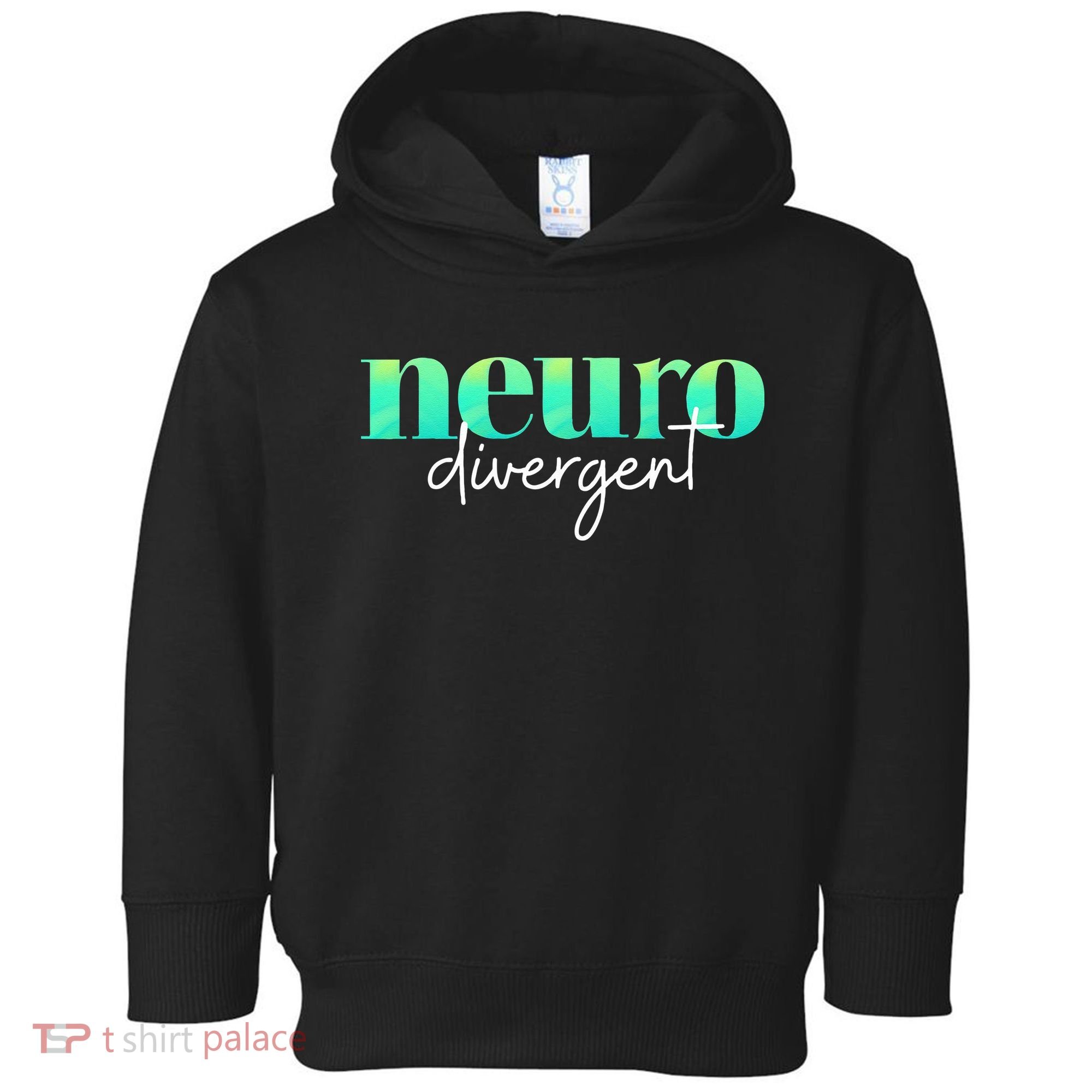 Neurodivergent Pride For Autism ADHD And ASD Awareness Toddler Hoodie