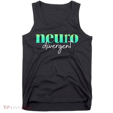 Neurodivergent Pride For Autism ADHD And ASD Awareness Tank Top