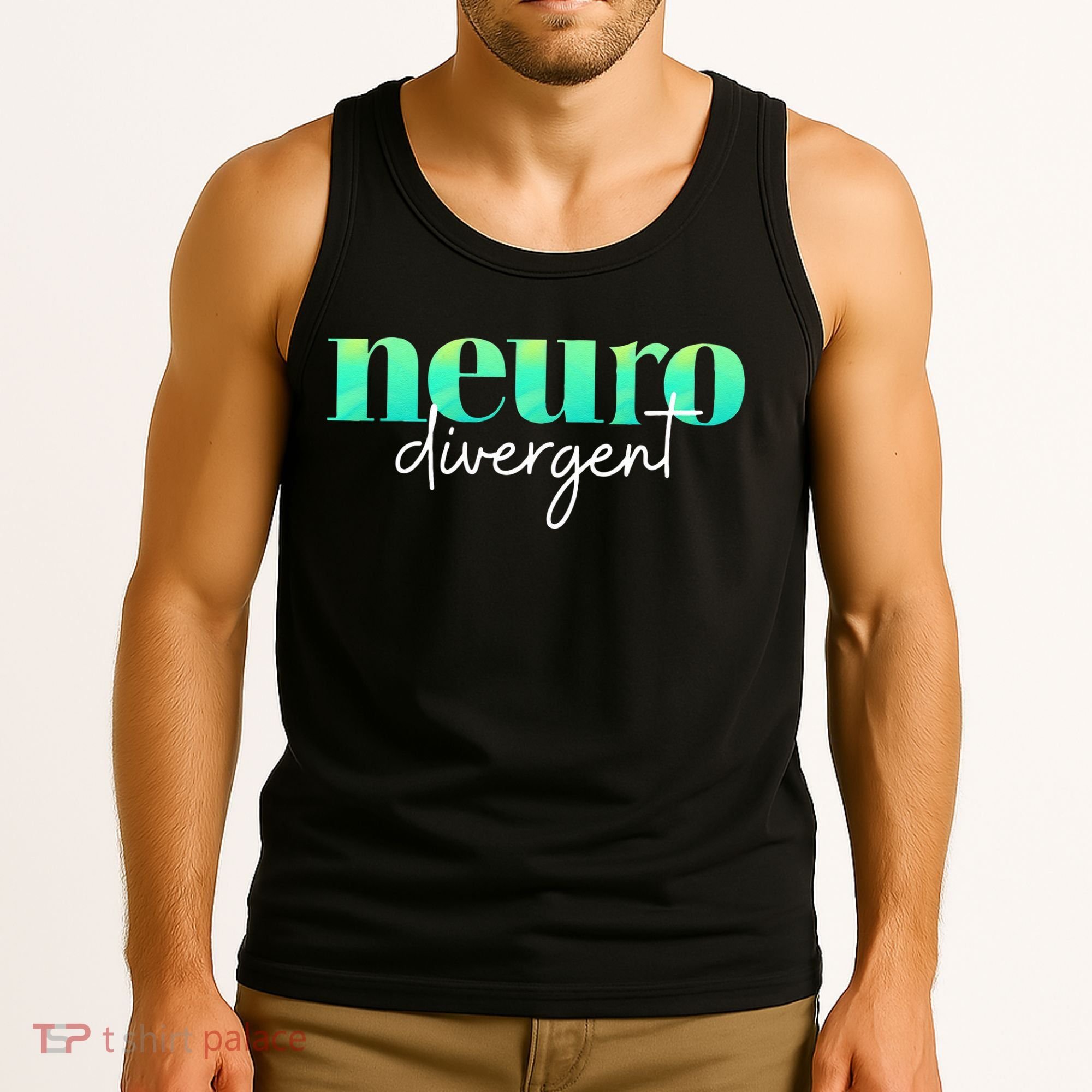 Neurodivergent Pride For Autism ADHD And ASD Awareness Tank Top