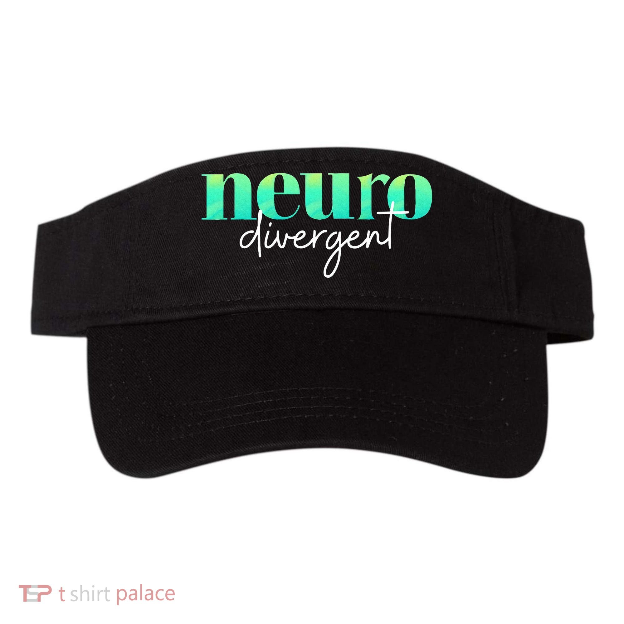 Neurodivergent Pride For Autism ADHD And ASD Awareness Visor