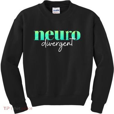 Neurodivergent Pride For Autism ADHD And ASD Awareness Kids Sweatshirt