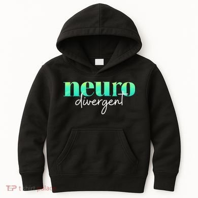 Neurodivergent Pride For Autism ADHD And ASD Awareness Kids Hoodie