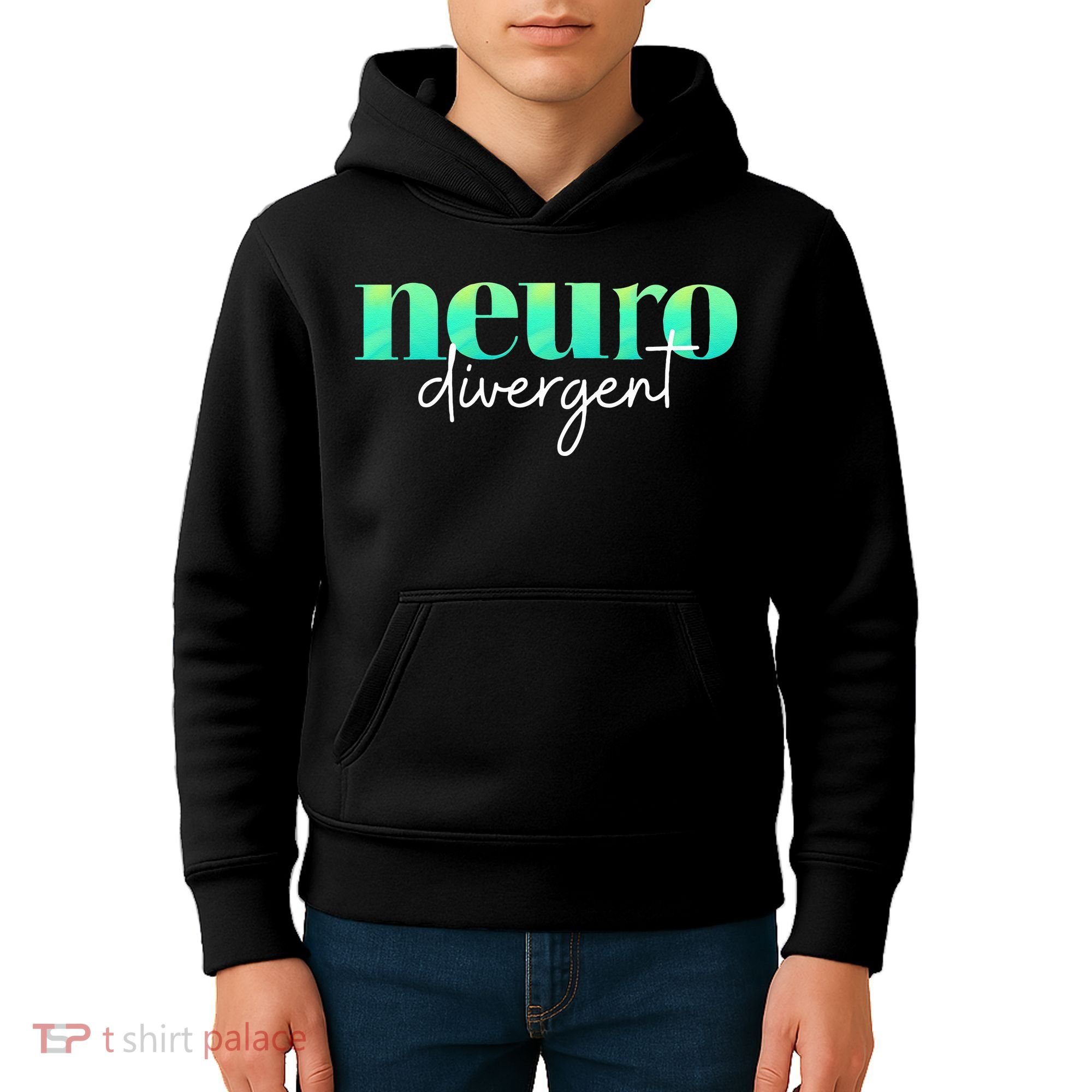 Neurodivergent Pride For Autism ADHD And ASD Awareness Kids Hoodie