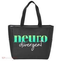 Neurodivergent Pride For Autism ADHD And ASD Awareness Tote Bag thumb 0