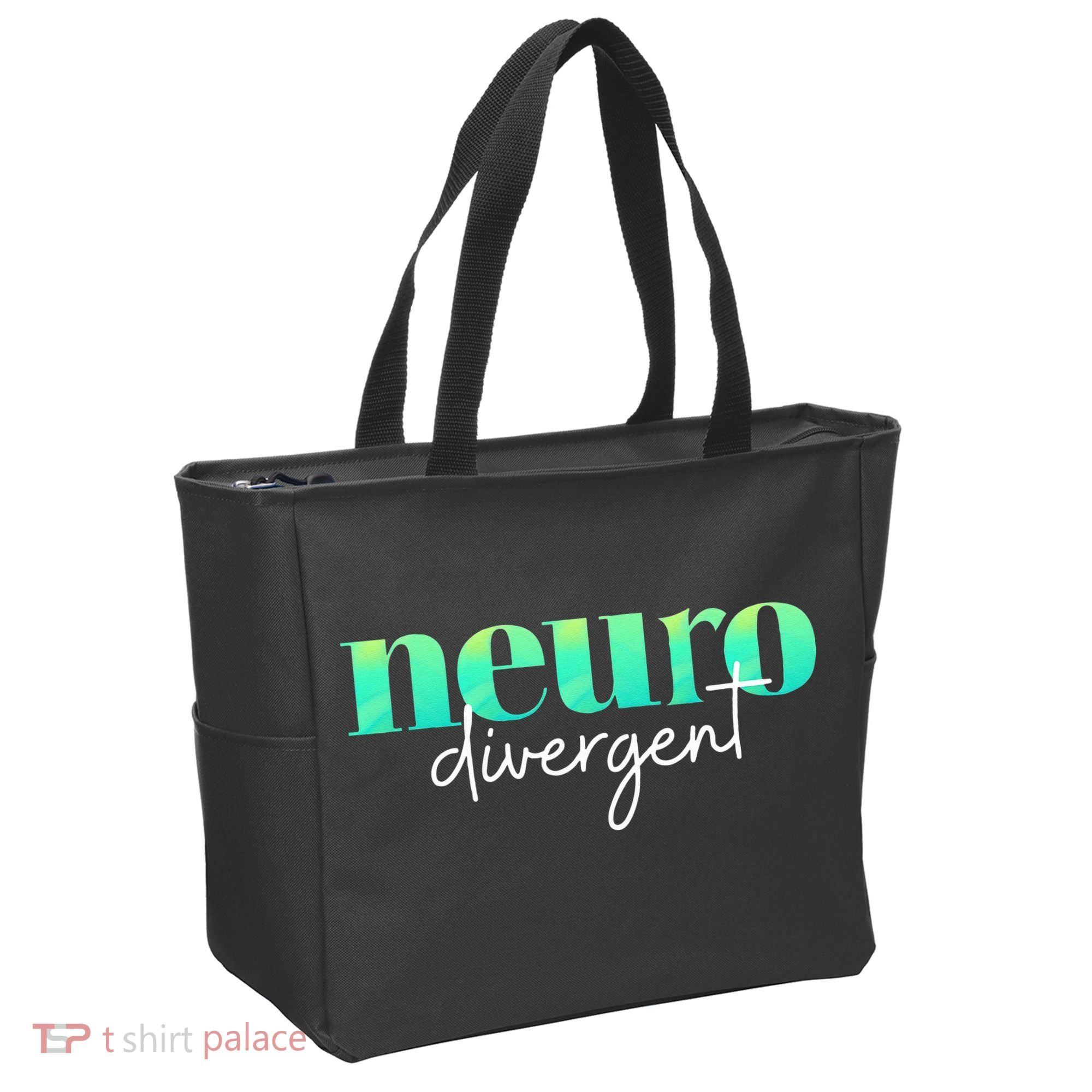 Neurodivergent Pride For Autism ADHD And ASD Awareness Tote Bag