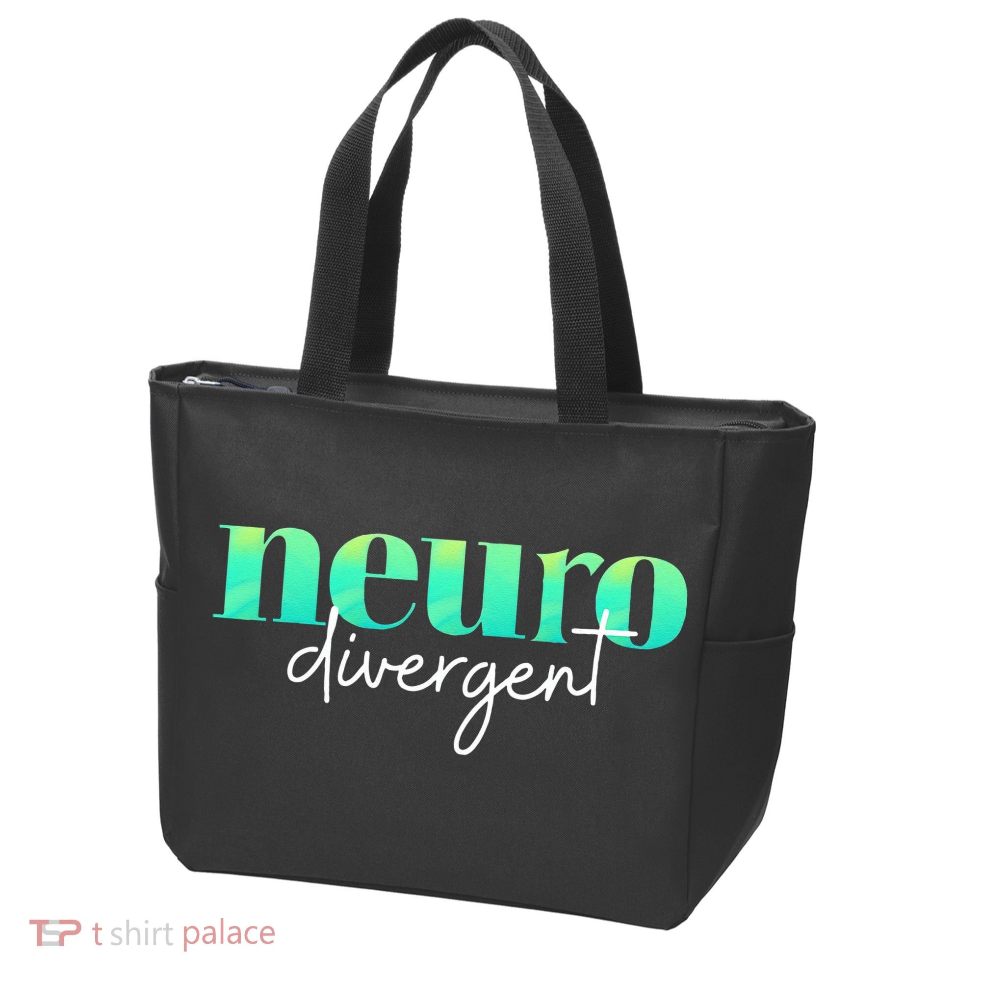 Neurodivergent Pride For Autism ADHD And ASD Awareness Tote Bag