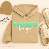 Neurodivergent Pride For Autism ADHD And ASD Awareness Hoodie thumb 4