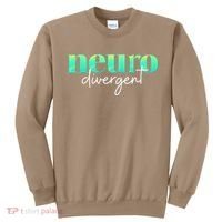 Neurodivergent Pride For Autism ADHD And ASD Awareness Sweatshirt thumb 0