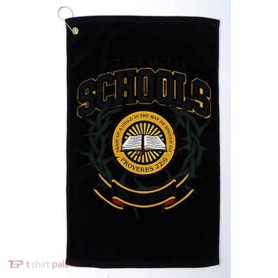 Nice Put God Back In Schools Bbb Outdoors Golf Towel