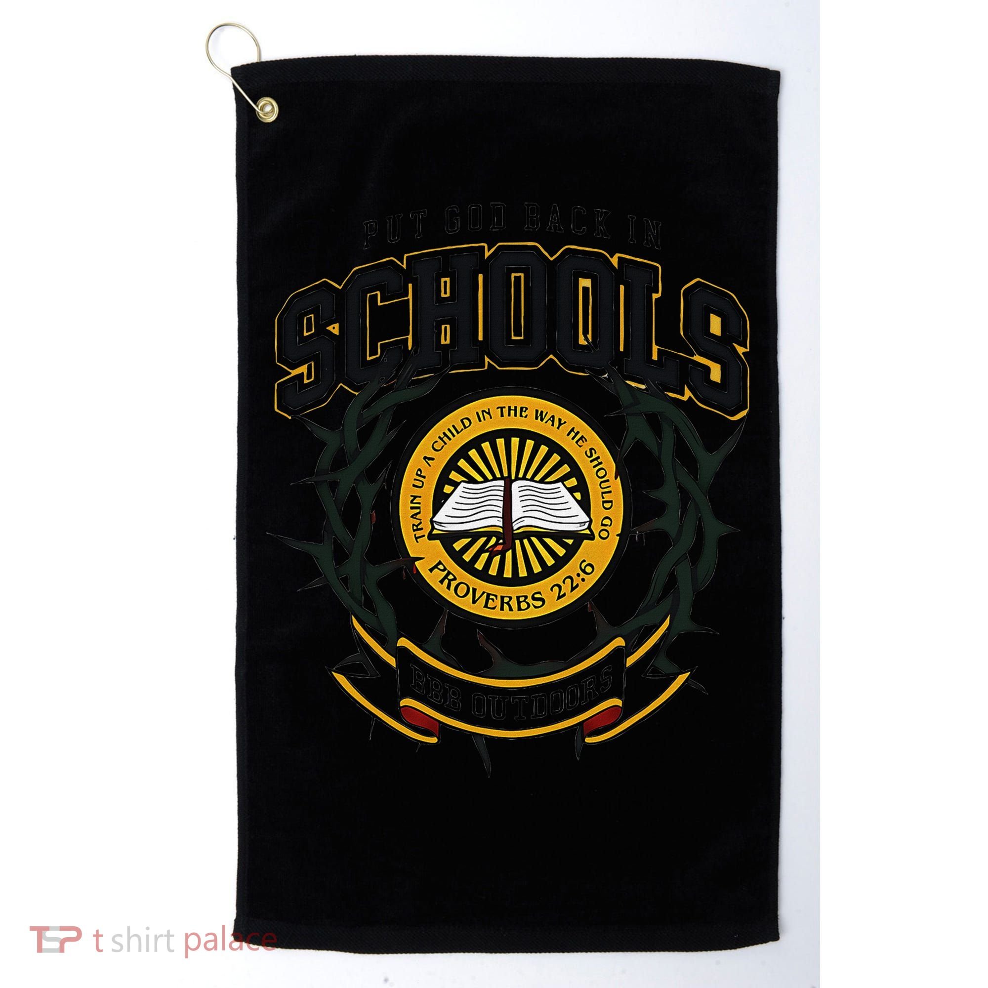 Nice Put God Back In Schools Bbb Outdoors Golf Towel