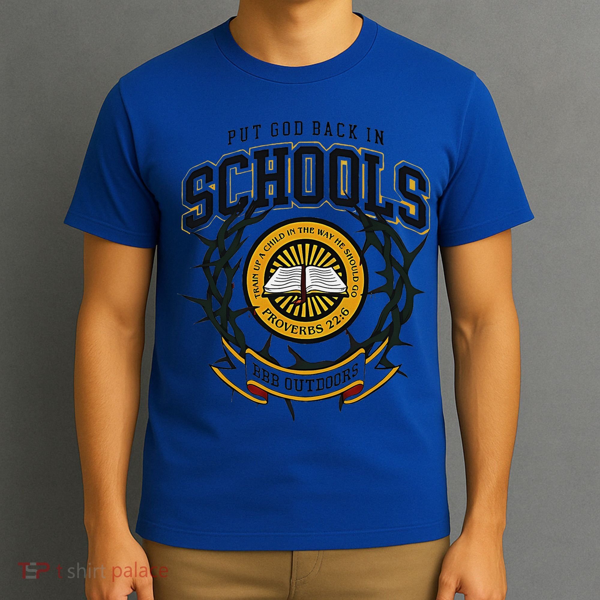 Nice Put God Back In Schools Bbb Outdoors T-Shirt