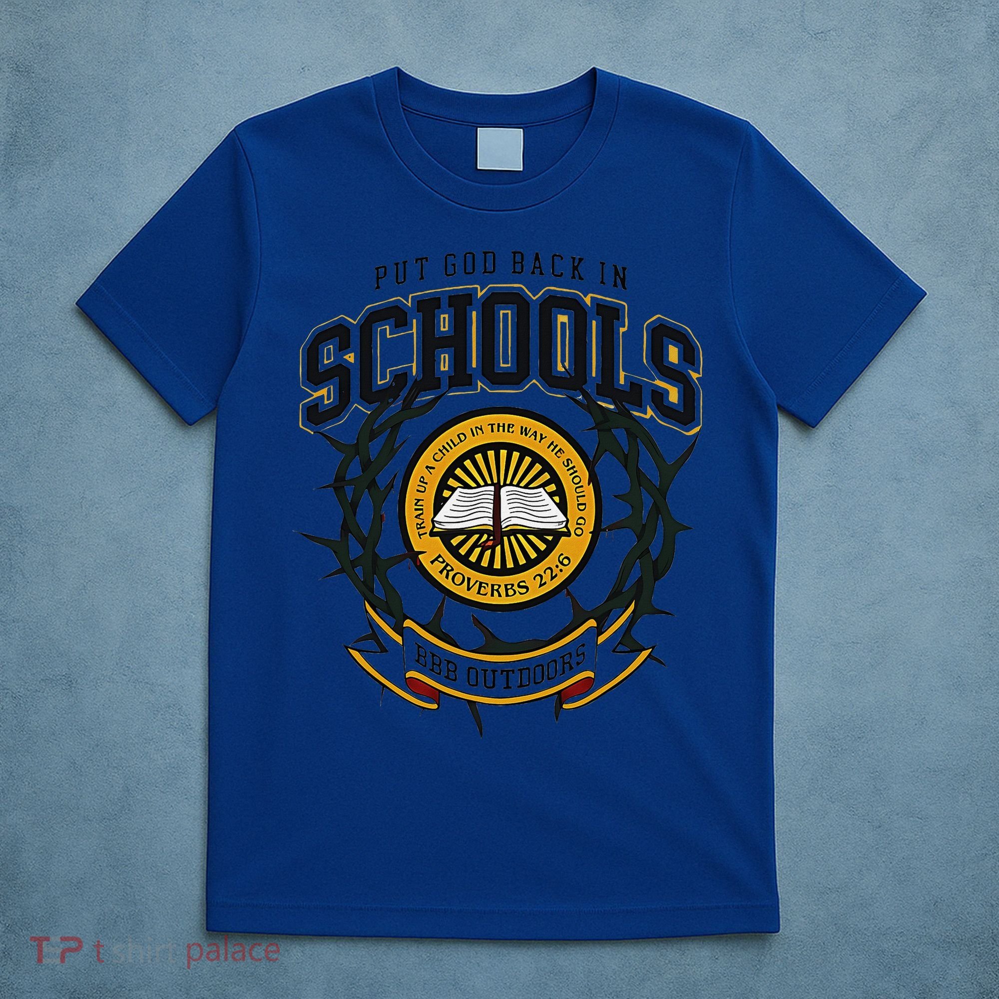 Nice Put God Back In Schools Bbb Outdoors T-Shirt