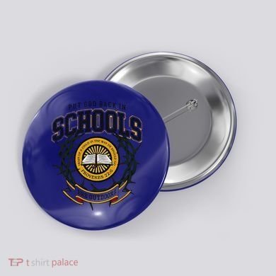 Nice Put God Back In Schools Bbb Outdoors Button