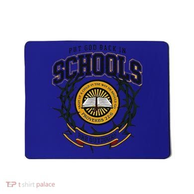 Nice Put God Back In Schools Bbb Outdoors Mousepad