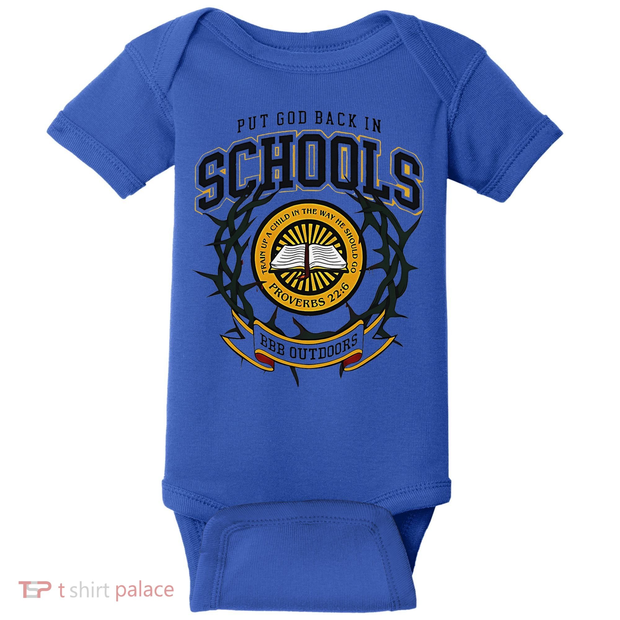Nice Put God Back In Schools Bbb Outdoors Baby Bodysuit