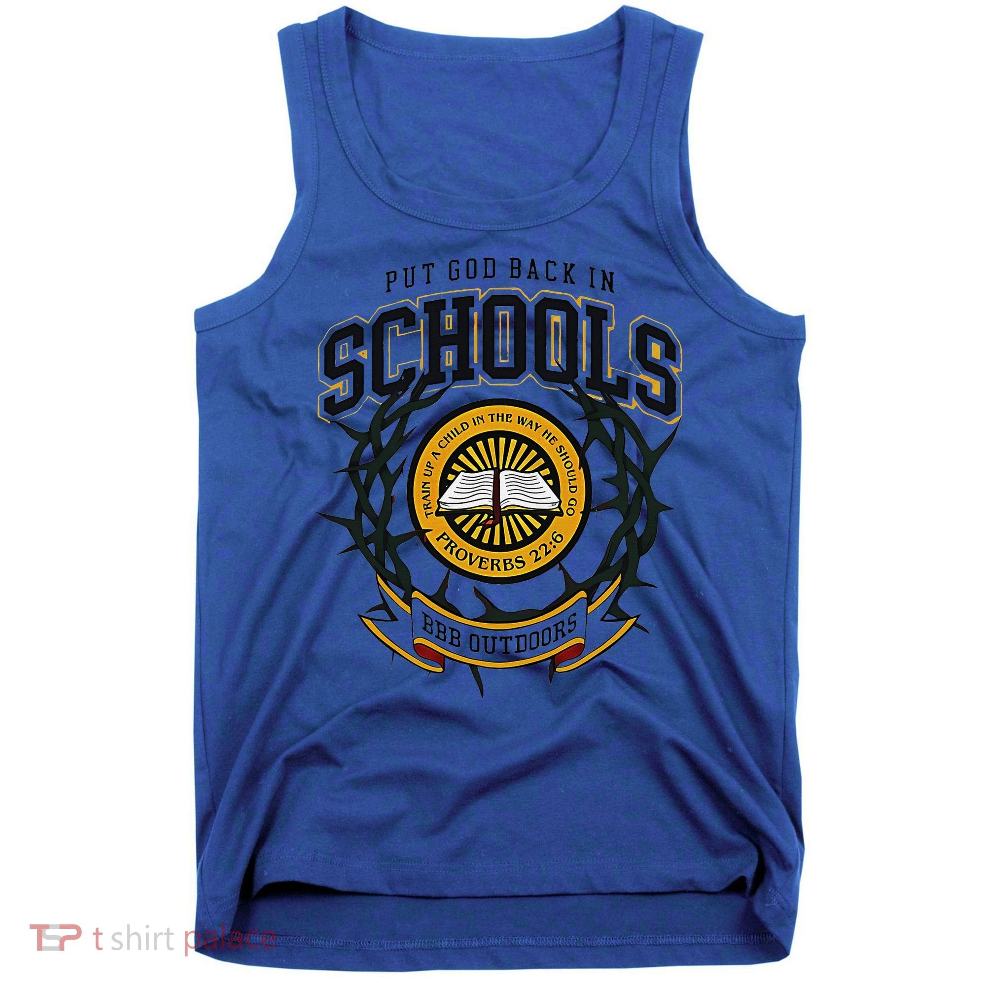 Nice Put God Back In Schools Bbb Outdoors Tank Top