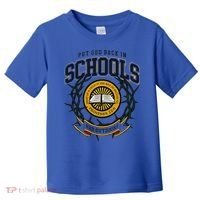 Nice Put God Back In Schools Bbb Outdoors Toddler T-Shirt thumb 0