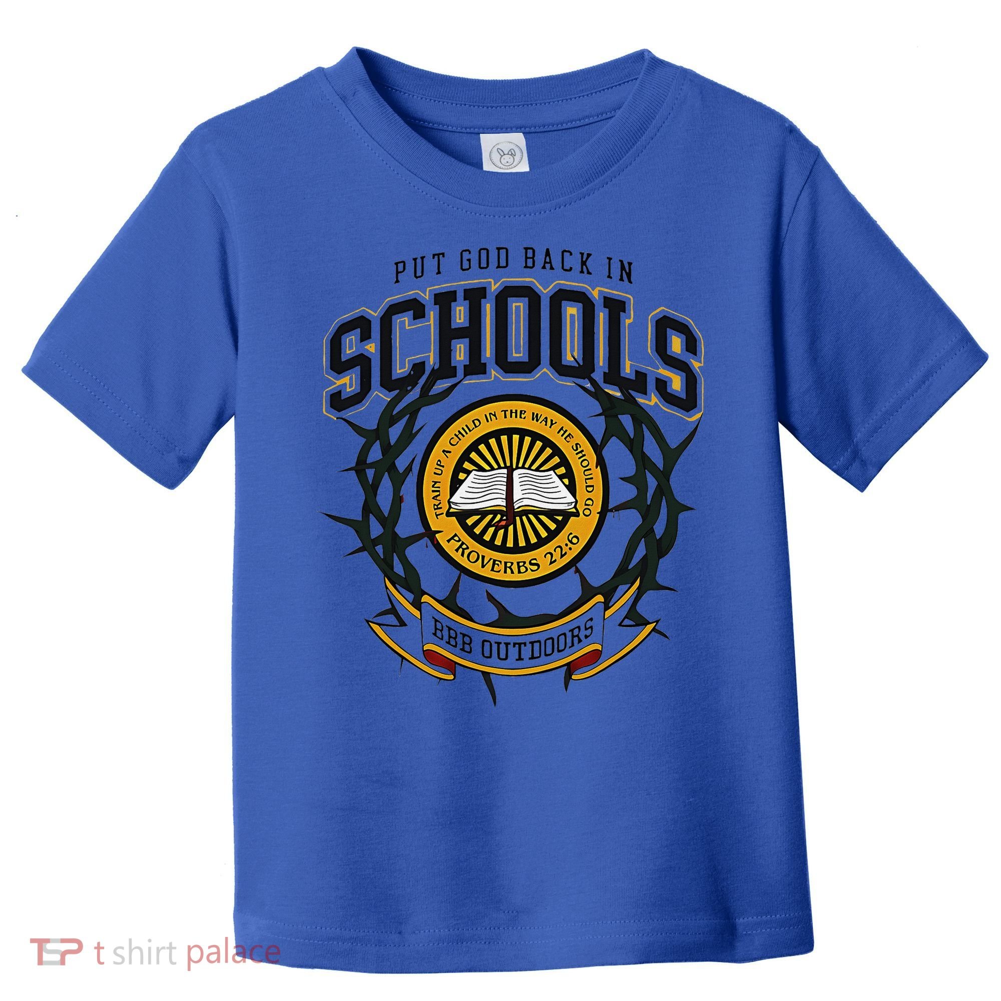 Nice Put God Back In Schools Bbb Outdoors Toddler T-Shirt