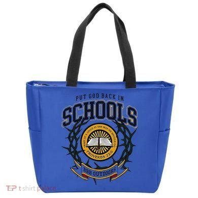 Nice Put God Back In Schools Bbb Outdoors Tote Bag
