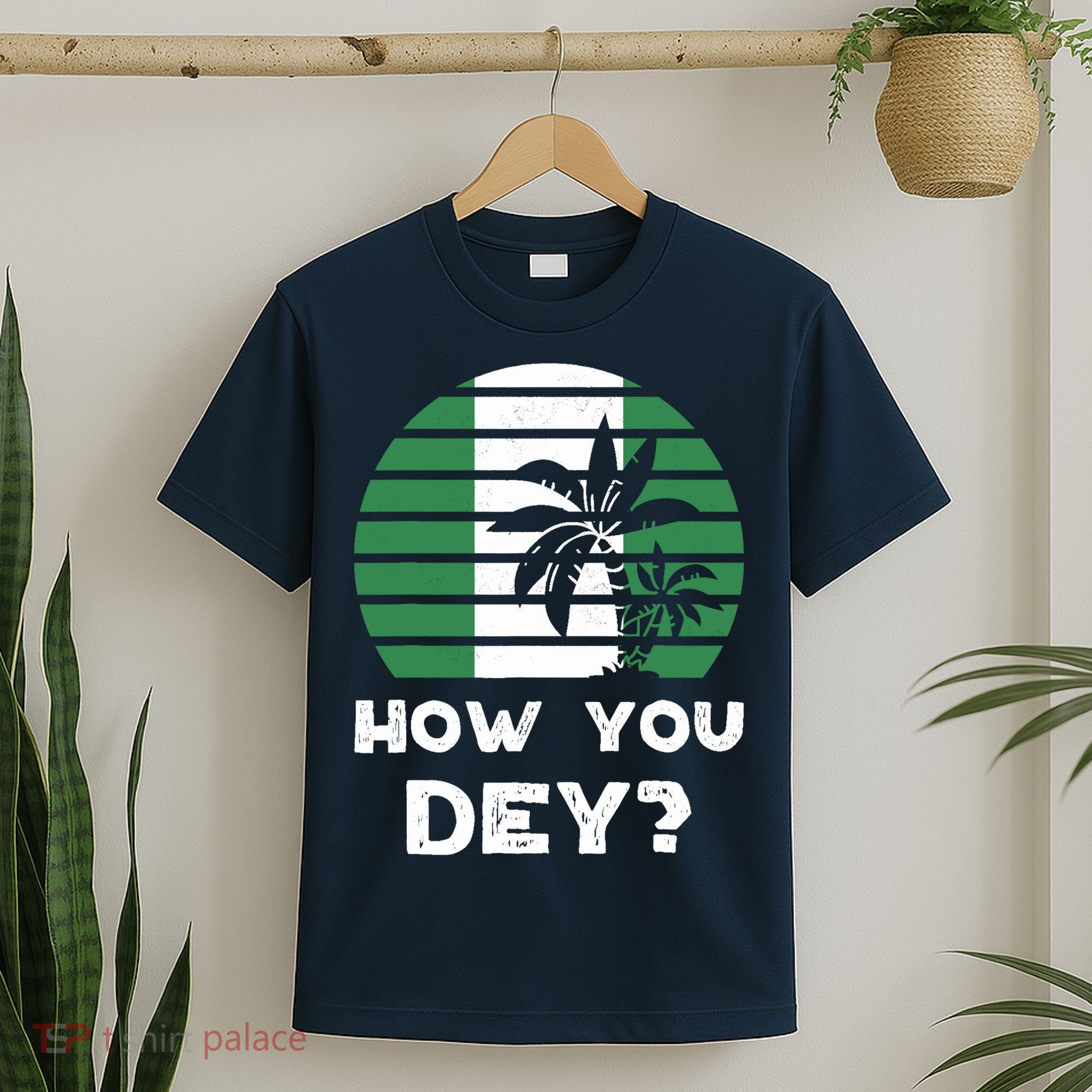Nigeria Pidgin How You Dey Quote Nigerian Flag Nigeria T-Shirt