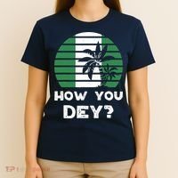 Nigeria Pidgin How You Dey Quote Nigerian Flag Nigeria T-Shirt thumb 4