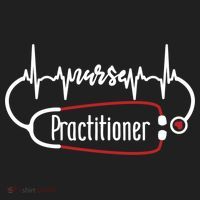 Nurse Practitioner Heartbeat Heart Stethoscope Nursing Gift Beanie thumb 2