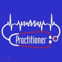 Nurse Practitioner Heartbeat Heart Stethoscope Nursing Gift Coaster thumb 2