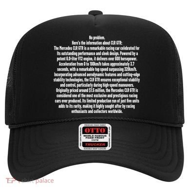No Problem Heres The Information About Clr Gtr The Mercedes Hat