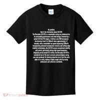No Problem Heres The Information About Clr Gtr The Mercedes Kids T-Shirt thumb 0