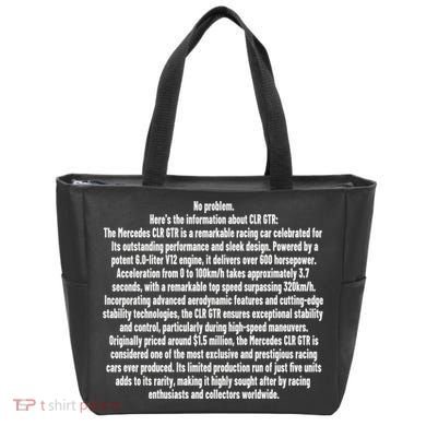 No Problem Heres The Information About Clr Gtr The Mercedes Tote Bag