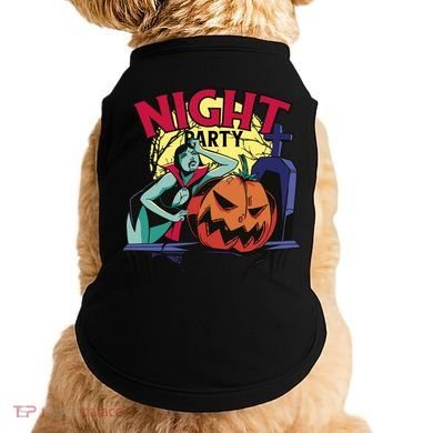 Night Party Halloween Doggie Tank